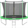 Превью картинка Батут Happy Jump PRO 10ft-i 312см с внутренней сеткой и лестницей
