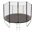 Превью картинка Батут GetActive Jump 8FT 252 см с внешней сеткой и лестницей