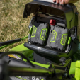 Превью картинка Газонокосилка аккумуляторная Greenworks GC82LM51SP2 (2515907COMBO)