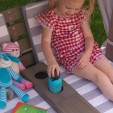 Превью картинка Шезлонг KidKraft Для двоих с тентом