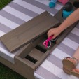 Превью картинка Шезлонг KidKraft Для двоих с тентом