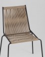 Превью картинка Стул садовый Stool Group Lanno FDC7610 RT-09 (светло-коричневый)