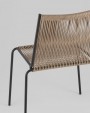 Превью картинка Стул садовый Stool Group Lanno FDC7610 RT-09 (светло-коричневый)