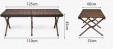 Превью картинка Стол складной Naturehike 125х60х45см CNH23JU16001-LBR (коричневый)