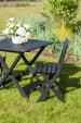 Превью картинка Комплект садовой мебели Ipae Progarden Camping SET018AN (антрацит)
