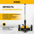 Превью картинка Портативная аккумуляторная газонокосилка Denzel CLM-22