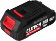 Превью картинка Аккумуляторная дрель-шуруповерт Elitech ДА 20БЛ2 205673