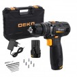 Превью картинка Аккумуляторная дрель-шуруповерт Deko GCD12DU3 063-4038