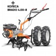 Превью картинка Мотокультиватор бензиновый Skiper SP-800 + колеса Brado 4.00-8