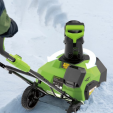 Превью картинка Снегоуборщик аккумуляторный Greenworks 40V G40ST40 (2603607)