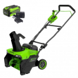 Превью картинка Снегоуборщик аккумуляторный GreenWorks GD40STX2K8 (2603407UH)