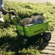 Превью картинка Тележка аккумуляторная садовая Greenworks G40GC 40В без АКБ и ЗУ (7400007)