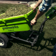 Превью картинка Тележка аккумуляторная садовая Greenworks G40GC 40В без АКБ и ЗУ (7400007)