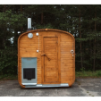 Превью картинка Баня квадро-бочка ComfortProm 1,5 метра для самостоятельной сборки