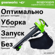 Превью картинка Воздуходувка аккумуляторная Greenworks 40V (2406907UB)