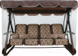 Превью картинка Качели садовые Arno Дефа Люси 2017-КД-58 (шоколадный)