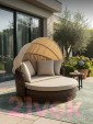 Превью картинка Диван садовый Sundays Garden трансформер c козырьком / BSTDB950