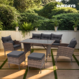 Превью картинка Комплект садовой мебели Sundays Taormina SFS 078