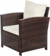 Превью картинка Комплект садовой мебели Sundays Madeira SFS 020 (темно-коричневый/бежевые подушки)