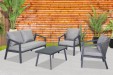 Превью картинка Комплект садовой мебели Sundays LUC-2446E (серый)