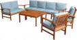 Превью картинка Комплект садовой мебели National Tree Company из акации TP6050.0.1 (5 предметов)