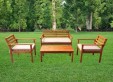 Превью картинка Комплект садовой мебели National Tree Company Из акации / TP6015.0.2 (4 предмета)