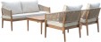 Превью картинка Комплект садовой мебели Garden Story Эрика / GS081 (бежевый)
