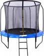 Превью картинка Батут Sundays JumpX 12FT (синий, с сеткой, с лестницей)