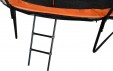 Превью картинка Батут GoUP Luxury 10FT (с сеткой и лестницей, оранжевый)