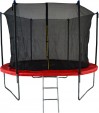 Превью картинка Батут GoUP Elite 10FT (с сеткой и лестницей, красный)