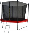 Превью картинка Батут GoUP Elite 10FT (с сеткой и лестницей, красный)
