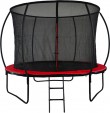Превью картинка Батут GoUP Luxury 8FT (с сеткой и лестницей, красный)