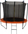 Превью картинка Батут GoUP Elite 8FT (с сеткой и лестницей, оранжевый)