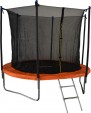 Превью картинка Батут GoUP Elite 8FT (с сеткой и лестницей, оранжевый)