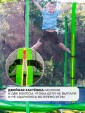 Превью картинка Батут GetActive J8L (зеленый, с сеткой)
