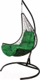 Превью картинка Кресло подвесное BiGarden Wind Black (подушка зеленая)