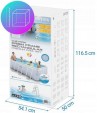 Превью картинка Каркасный бассейн Intex Prism Frame Chevron / 26780 (400х200х100)