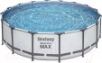 Превью картинка Каркасный бассейн Bestway Steel Pro MAX 5612Z (488x122, с фильтр-насосом и лестницей)