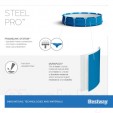 Превью картинка Каркасный бассейн Bestway Steel Pro 56706