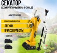 Превью картинка Секатор аккумуляторный Kolner KPR 18-30BL2S