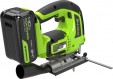 Превью картинка Электролобзик Greenworks GD24JS120 бесщеточный 24V / 3601407CUB (с АКБ 4Ач и ЗУ)