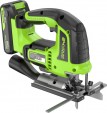 Превью картинка Электролобзик Greenworks GD24JS120 бесщеточный 24V / 3601407CUA (с АКБ 2Ач и ЗУ)