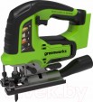 Превью картинка Электролобзик Greenworks GD24JS бесщеточный 24V / 3601407 (без АКБ и ЗУ)