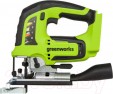 Превью картинка Электролобзик Greenworks GD24JS бесщеточный 24V / 3601407 (без АКБ и ЗУ)