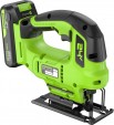 Превью картинка Электролобзик Greenworks GD24JS90 бесщеточный 24V / 3601707CUA (с АКБ 2Ач и ЗУ)