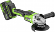 Превью картинка Угловая шлифовальная машина Greenworks GD24AG бесщеточная 24V / 3200207CUG (с АКБ 5Ач и ЗУ)
