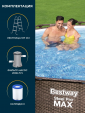Превью картинка Бассейн Bestway Steel Pro MAX Ротанг 56709 (366х100)