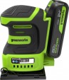 Превью картинка Вибрационная шлифовальная машина Greenworks G24SS14 / 3100507CUA
