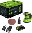Превью картинка Эксцентриковая шлифовальная машина Greenworks OS325 / 3100907CUA