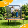 Превью картинка Батут GoUP Luxury-D312/10FT (с сеткой и лестницей, оранжевый)